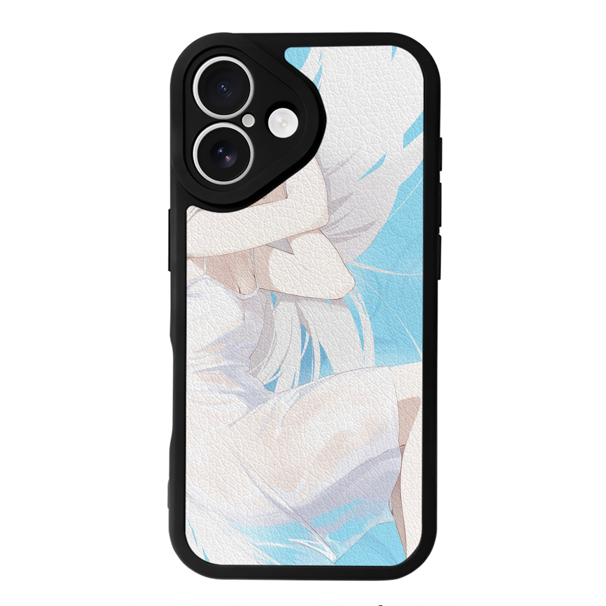 （画像用） 葬送のフリーレン Frieren 【iPhone 16シリーズ対応】シリコンスマホケース（レザー調） 材質：シリコン